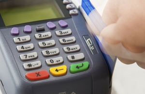 Card payment machine