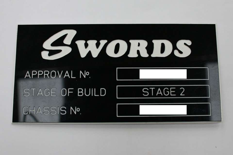 An example of a stage one plate where the weights haven't been altered.