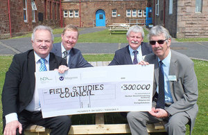 £300,000 award presented from the Magnox Socio-Economic Scheme