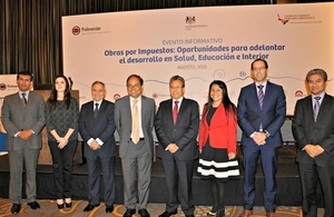 British Embassy Lima cosponsors Public Works Tax Deduction event.