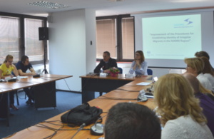 Regional efforts for identifying migrants in the Western Balkans