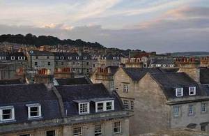Rooftops in Bath
