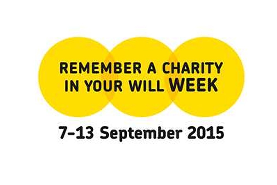 Remember a Charity in your Will Week GOV.UK