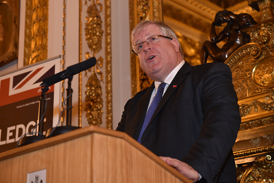 Patrick McLoughlin at Lancaster House