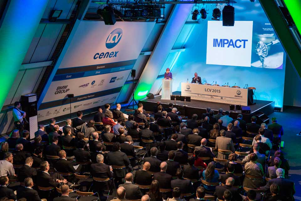Innovate UK Chief Executive addressing delegates at LCV 2015