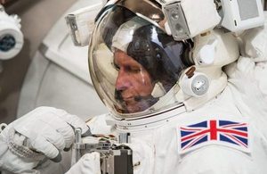 UK ESA astronaut Tim Peake