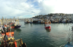 Boat in the harbour