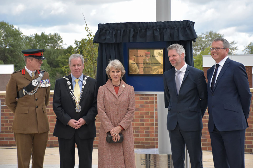 DIO delivers new town centre for Catterick Garrison - GOV.UK