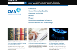 CMA's homepage