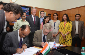 Signing of MoU by UK and Indian regulators