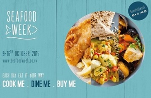 Seafood week poster