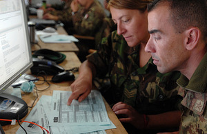 NATO personnel participating in Exercise Arrcade Spear 2