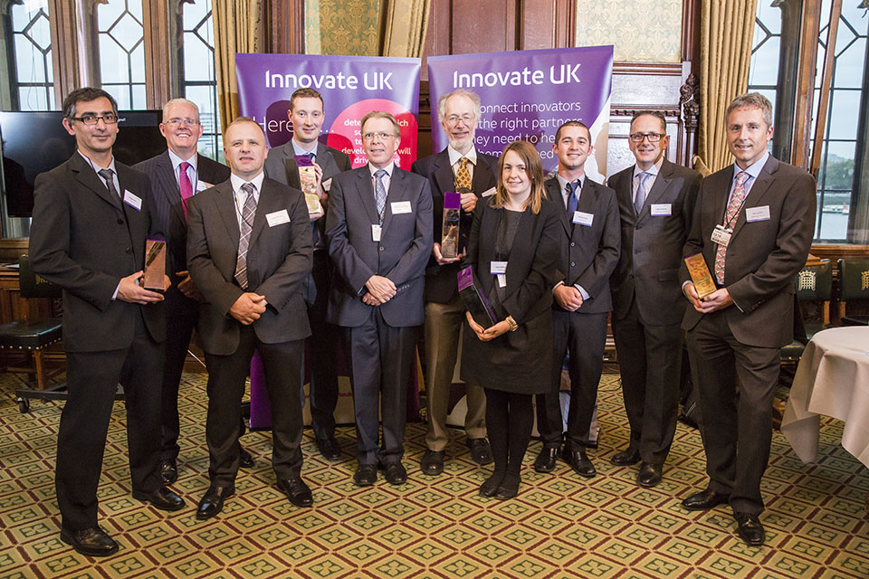 Innovate UK SME innovation award winners 2015