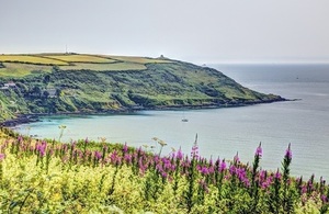Rame Head Whitsand Bay Cornwall coast