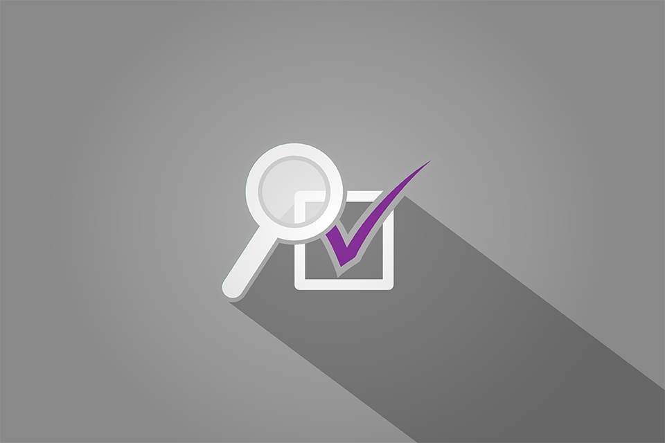 Checkbox with magnifying glass