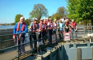 Volunteer lock keepers