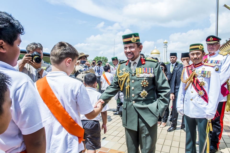 His Majesty the Sultan also consented to meet with the Gurkha families