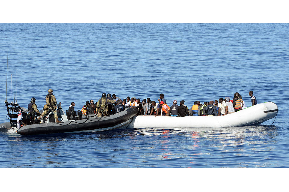 HMS Richmond rescue. 