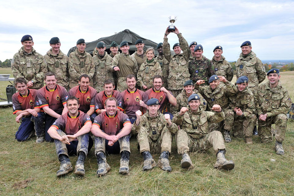 The competing teams in the 2012 Countess of Wessex Cup