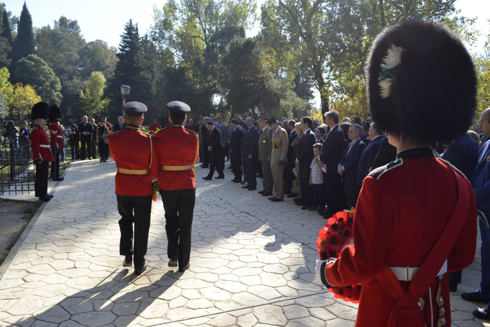  Remembrance Day service 2015 in Albania