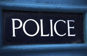 police sign