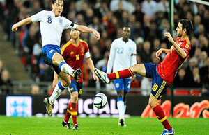 Football friendly - England v Spain travel advice