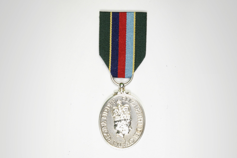 Volunteer Reserves medal
