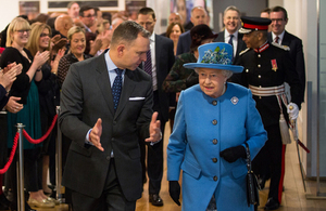 The Queen at the Home Office