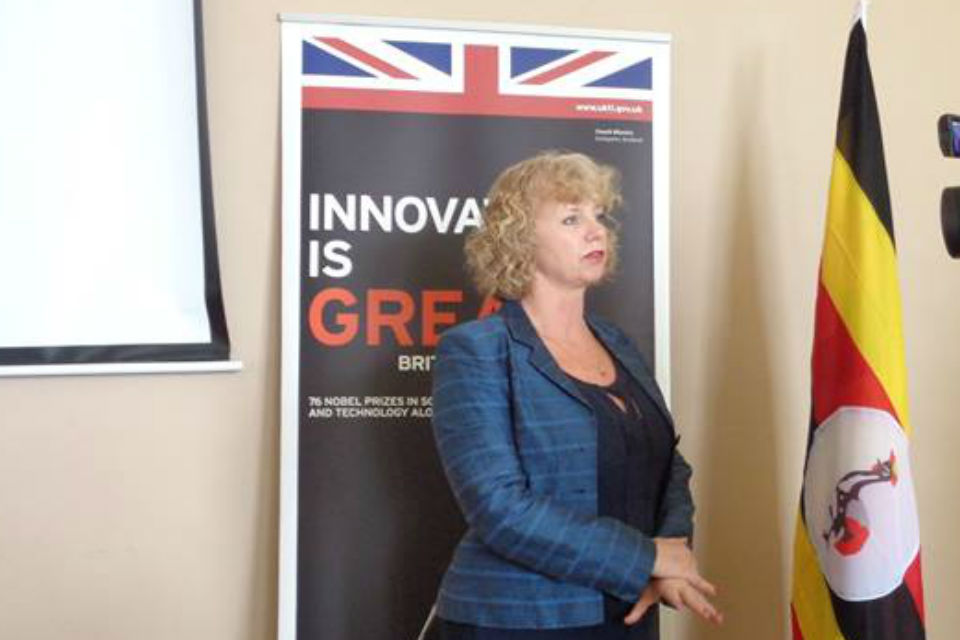 British High Commissioner to Uganda, HE Alison Blackburne