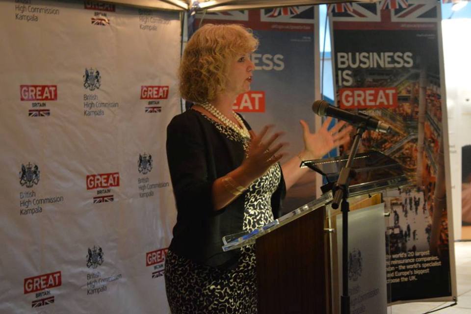 HE Alison Blackburne at the UK-Chinese business dinner