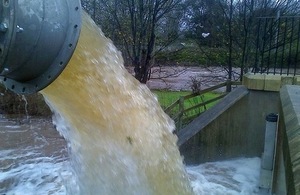 Pumps at Carlisle flood scheme working overtime to reduce flood risk