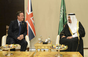 PM and King of Saudi Arabia