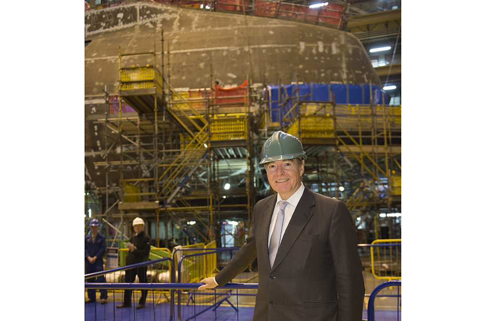 Astute class submarine.