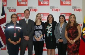 Informative event for the British community at ECU-911 in Guayaquil