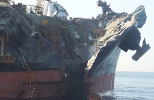 Damage to Alexandra 1