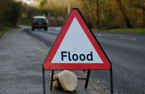 Flooding sign
