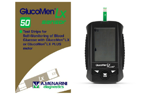 GlucoMen LX Sensor test strips device