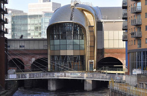 Leeds Station southern entrance.