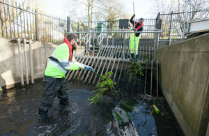 Environment Agency staff continue to support communities