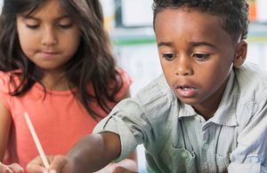 Children painting