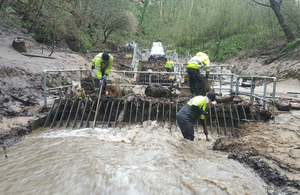 Environment Agency teams working to reduce flood risk