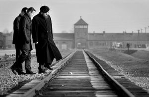 Prime Minister David Cameron on visit to Auschwitz