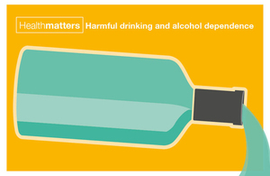 Infographic showing liquid pouring from an alcoholic bottle