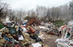 Illegal waste