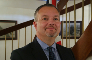 British Ambassador Matthew Lodge