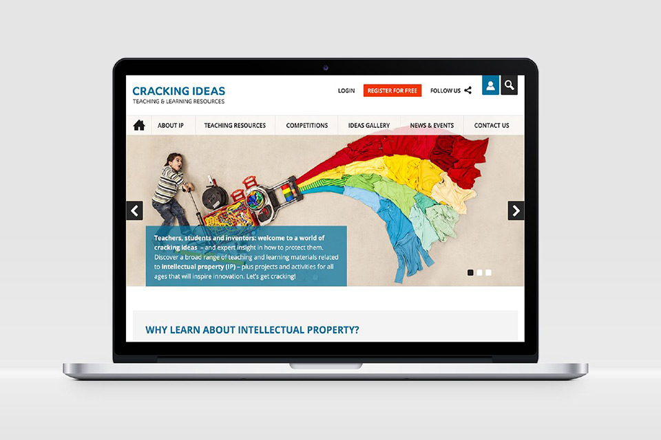 Cracking Ideas: Teacher And Education Resources For Intellectual Property -  Gov.uk