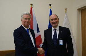 Defence Secretary at the NATO Defence Ministerial in Brussels