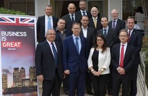 Minister for Middle East Tobias Ellwood visits Israel