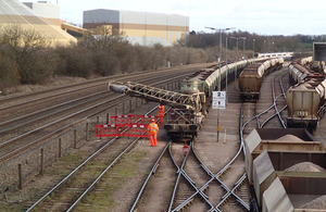 Image showing the wagon and site after the accident