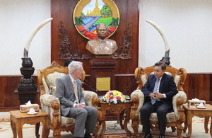 Delegation meeting the Lao NA